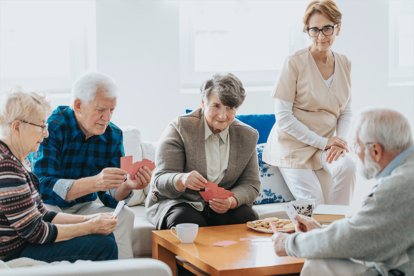 Freinds playing cards Freinds playing cards