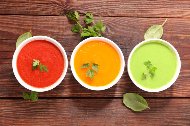 assorted of vegetable soup assorted of vegetable soup