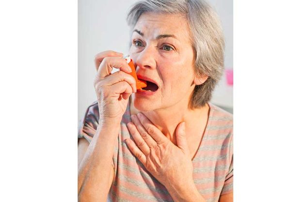 asthma treatment elderly person
