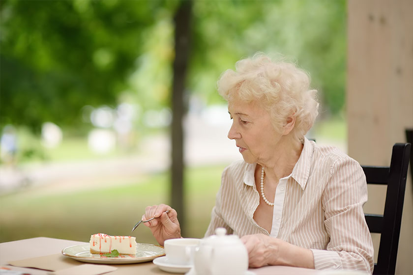 Beautiful senior lady with curly white hair Beautiful senior lady with curly white hair