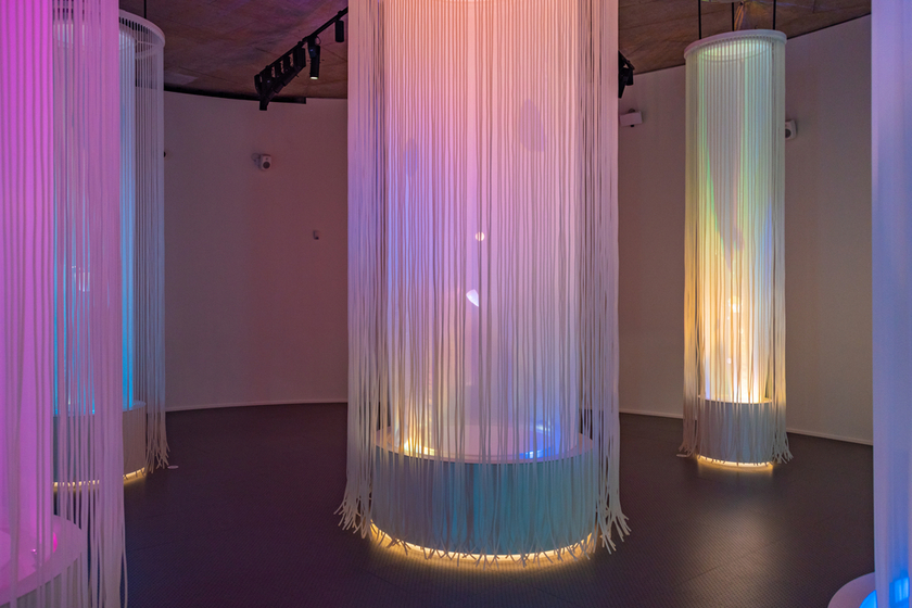 Odense, Denmark, June 19, 2022: Exposition at the Museum of Hans