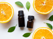 bottle orange essential oil
