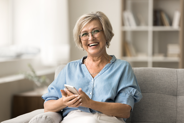 cheerful pretty older retired woman cheerful pretty older retired woman