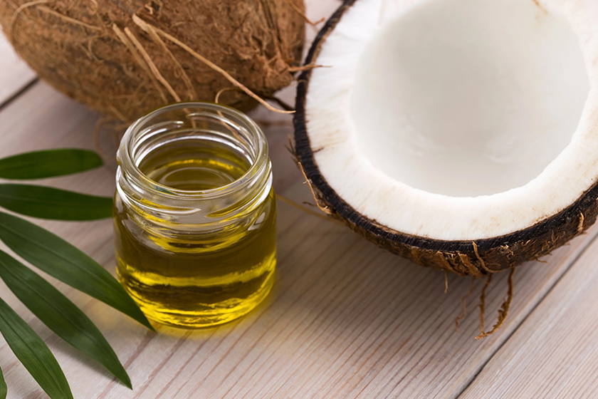 coconut and coconut oil