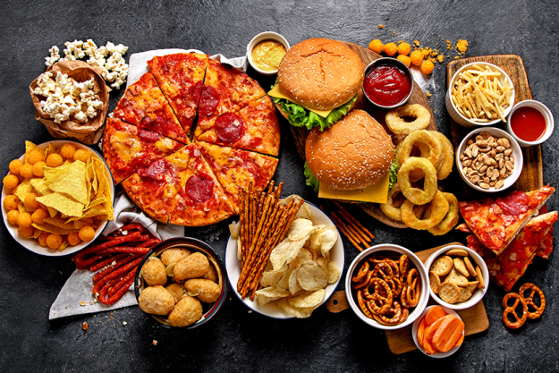 junk food and unhealthy food